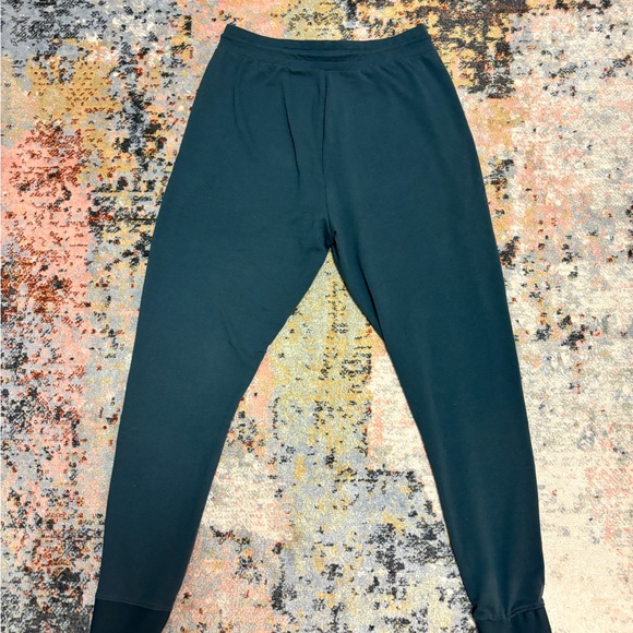 Gymshark Joggers Sweatpants - Teal with Zip Pockets and Drawstring Waist - Picture 3 of 7